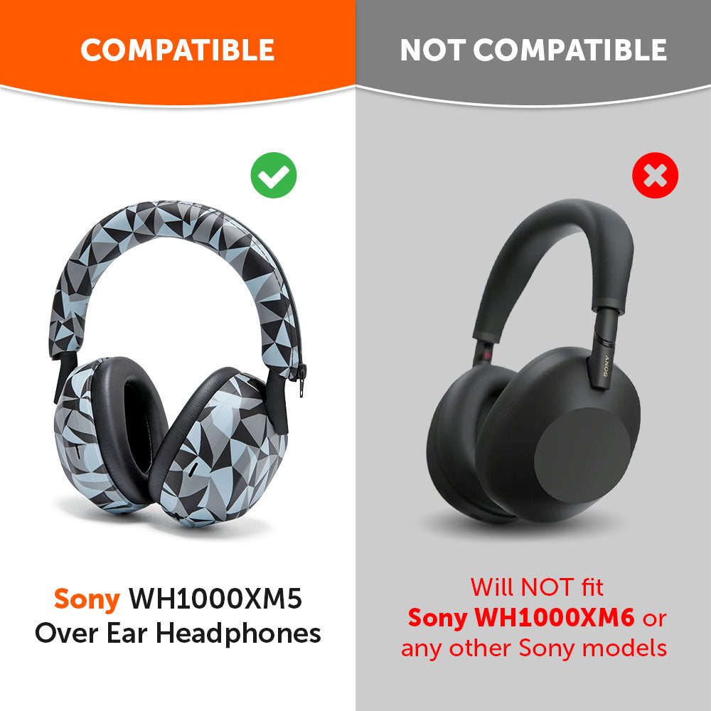 WC ShellZ XM5 | Geo Grey