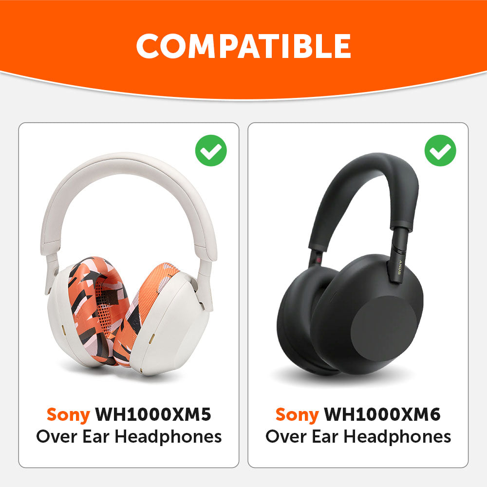 Sony XM5 SweatZ | Orange Prism