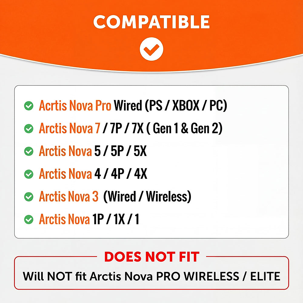 WC StealthZ Arctis Nova Earpads | Shared Image