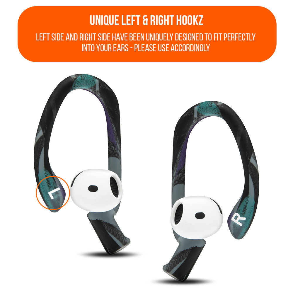 WC HookZ AirPods 4 | 90s Black