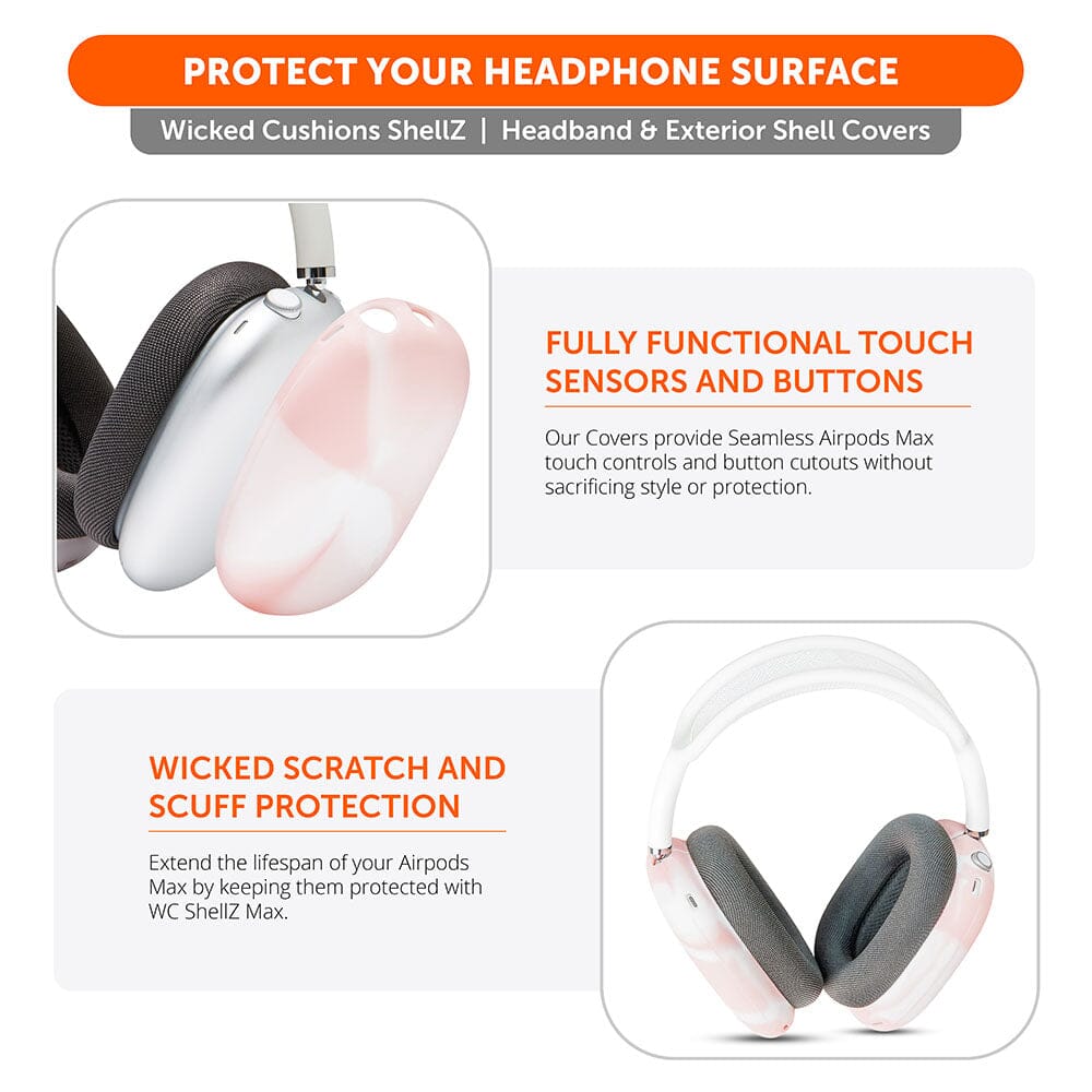 Airpods Max Protective Shell Covers - WC ShellZ AirPods Max