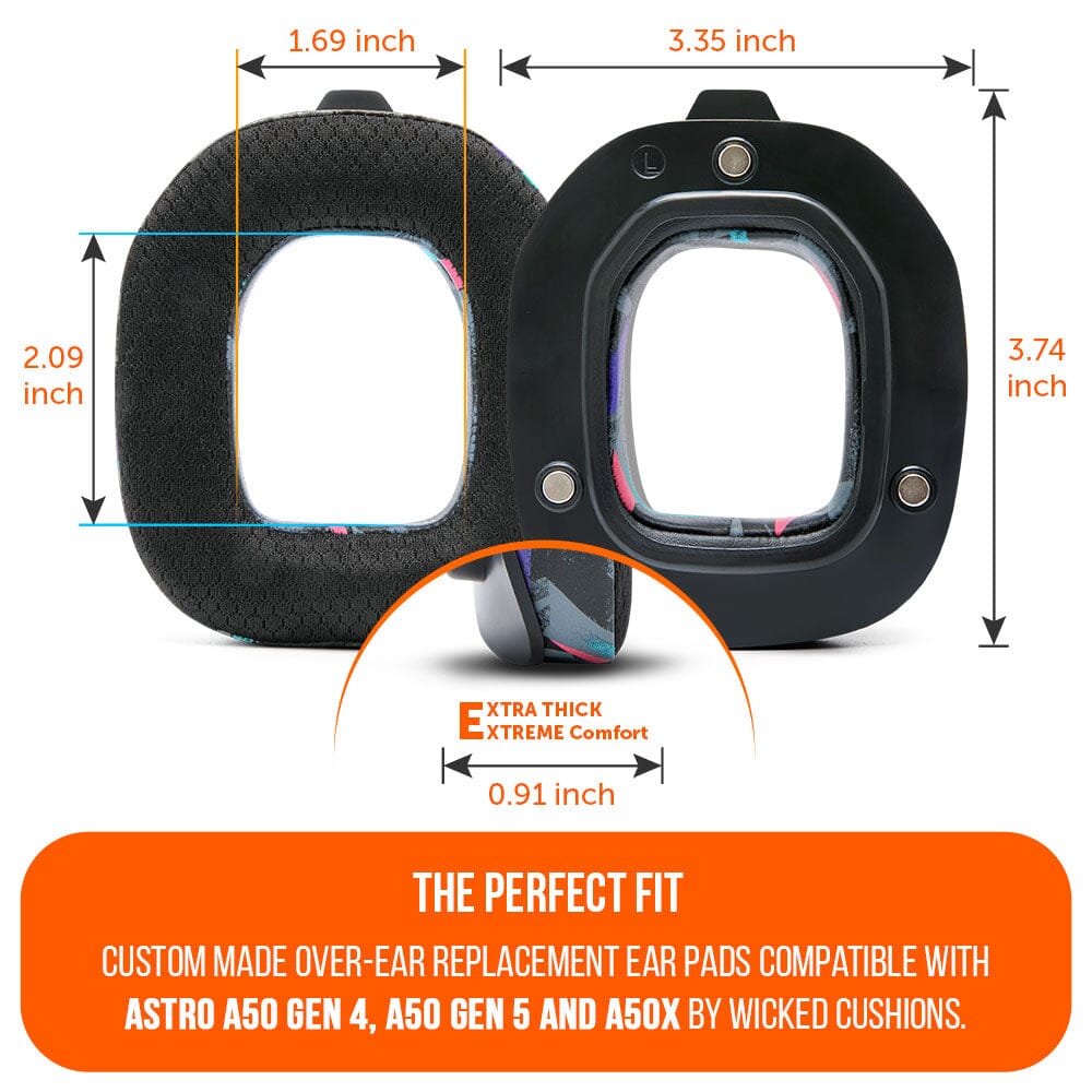 WC FreeZe A50 | 90s Black