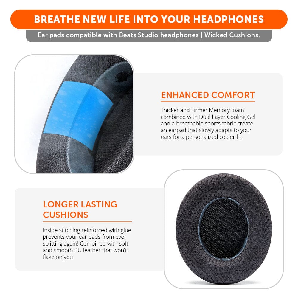 WC FreeZe Hybrid - Beats Studio | Black Camo