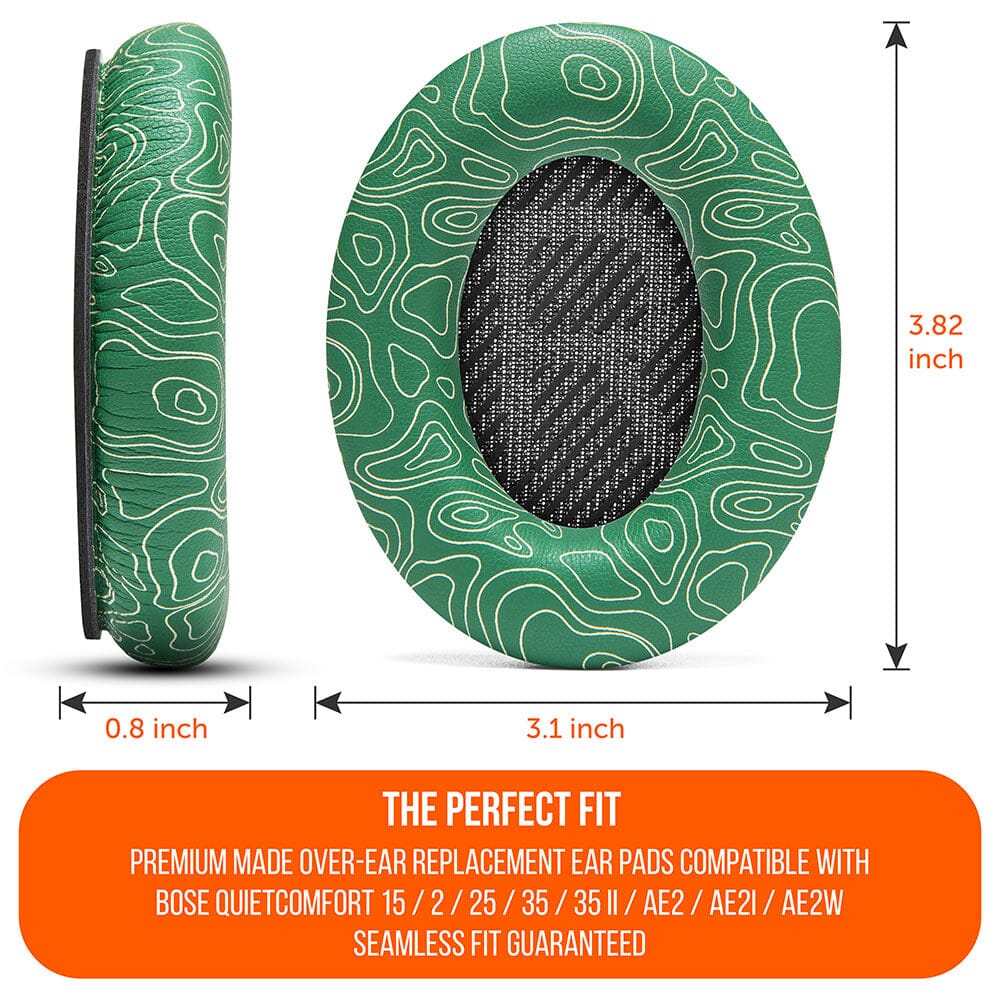 Replacement Ear Pads For Bose QC35 | Emerald Tide