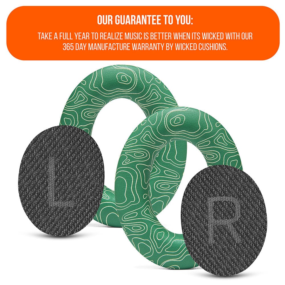 Replacement Ear Pads For Bose QC35 | Emerald Tide