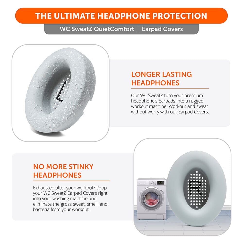 Bose QC35&45 SweatZ | Silver