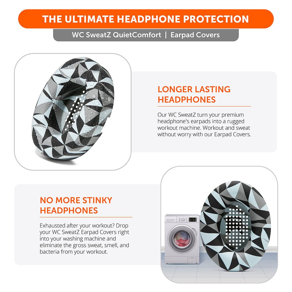 Bose QC35&45 SweatZ | Geo Grey