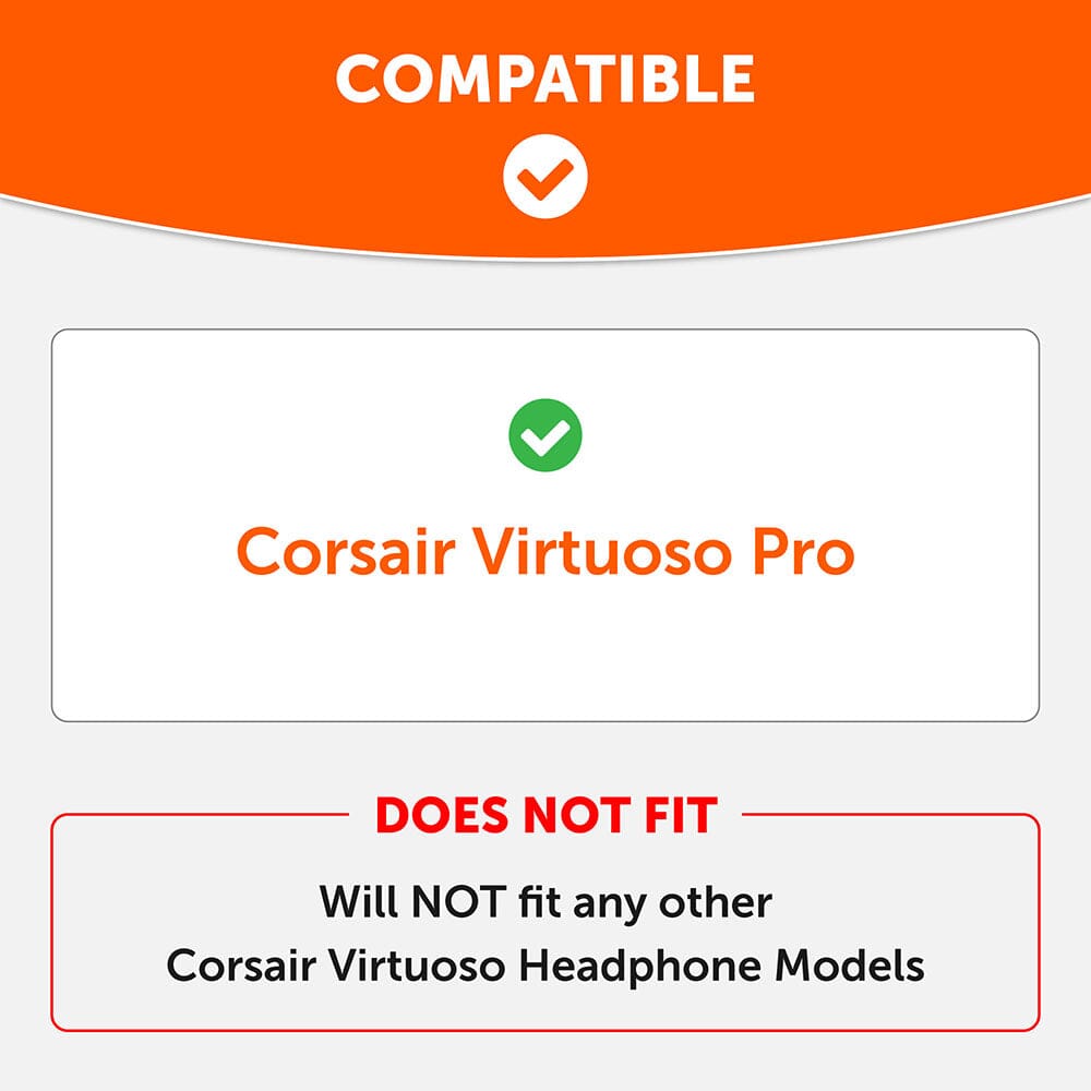 Corsair Virtuoso Pro FreeZe earpads | Shared Image
