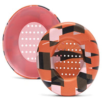 WC SweatZ Protective Headphone Earpad Cover | Orange Prism