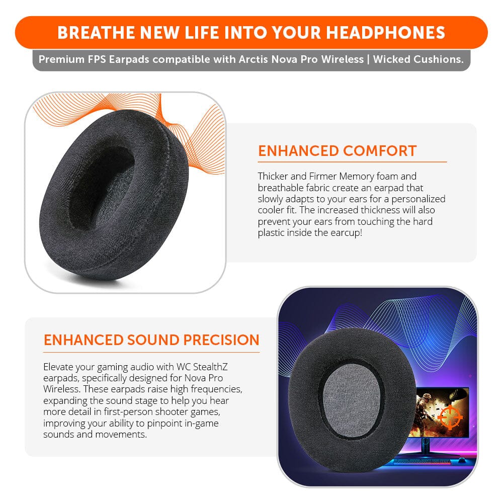 WC StealthZ Nova Wireless | Black