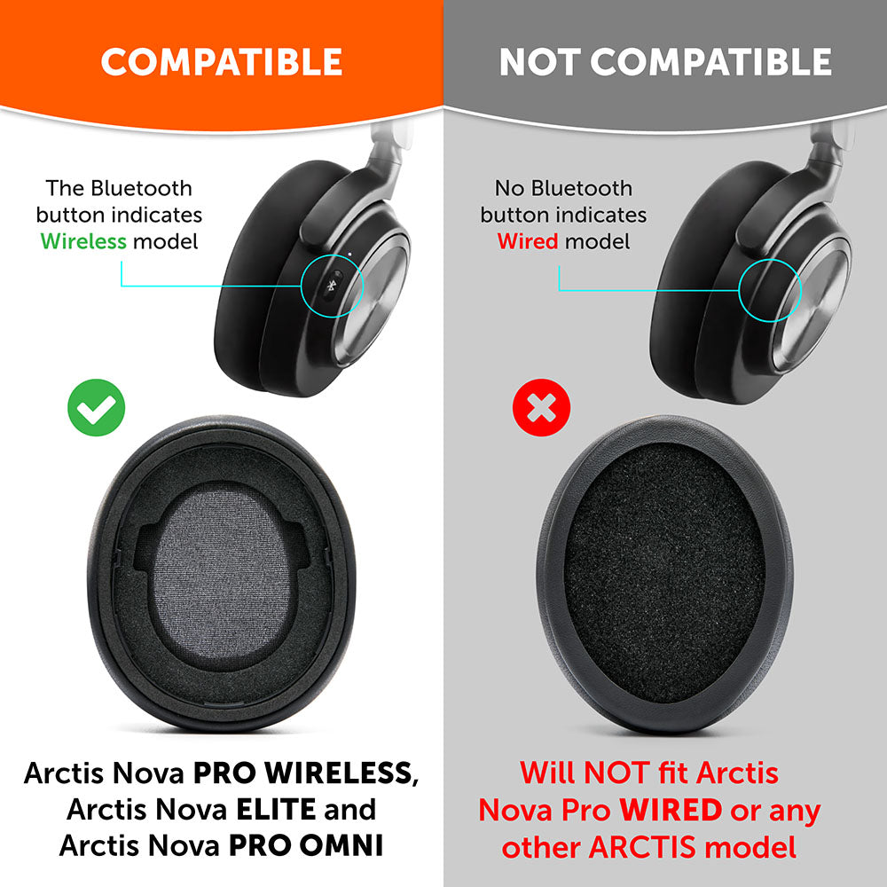 Arctis Nova Pro Wireless, Nova Elite & Nova Pro Omni Earpads - WC PadZ