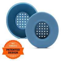 WC Solo SweatZ Protective Headphone Earpad Cover | Blue Slate