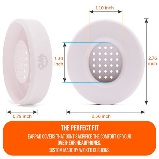 WC Solo SweatZ Protective Headphone Earpad Cover | Cloud Pink