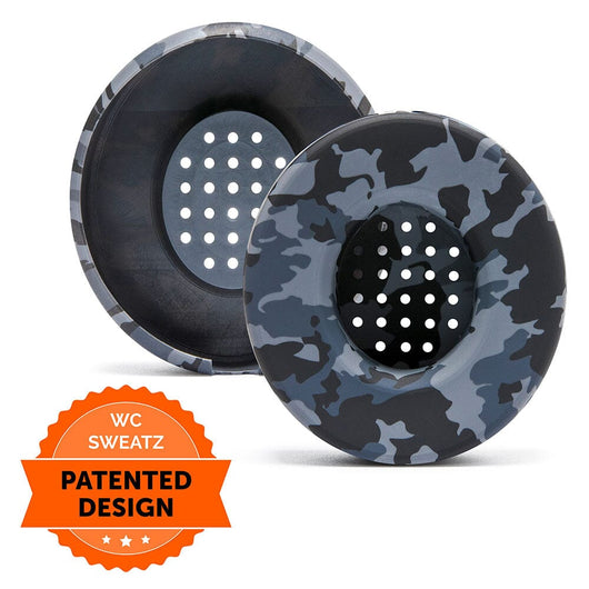 WC Solo SweatZ Protective Headphone Earpad Cover | Black Camo