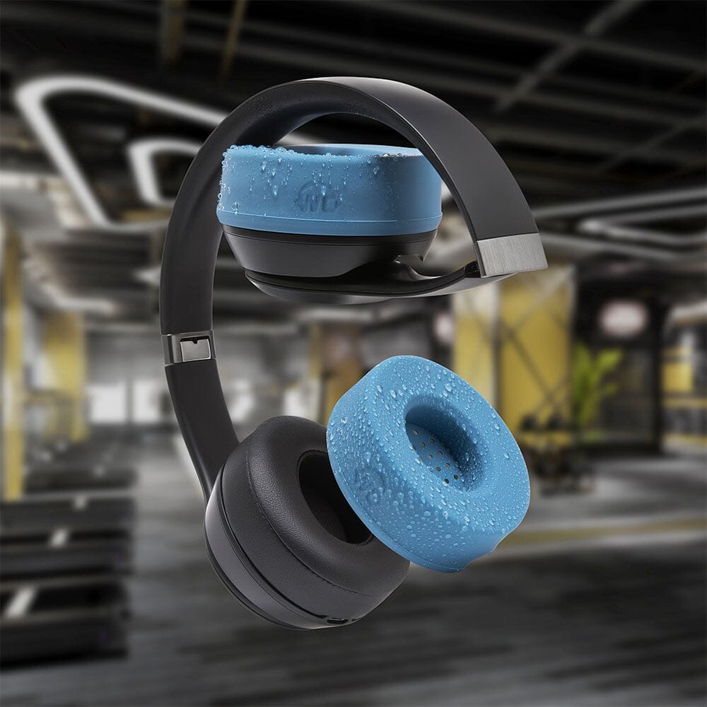 WC Solo SweatZ Protective Headphone Earpad Cover |  Blue Slate