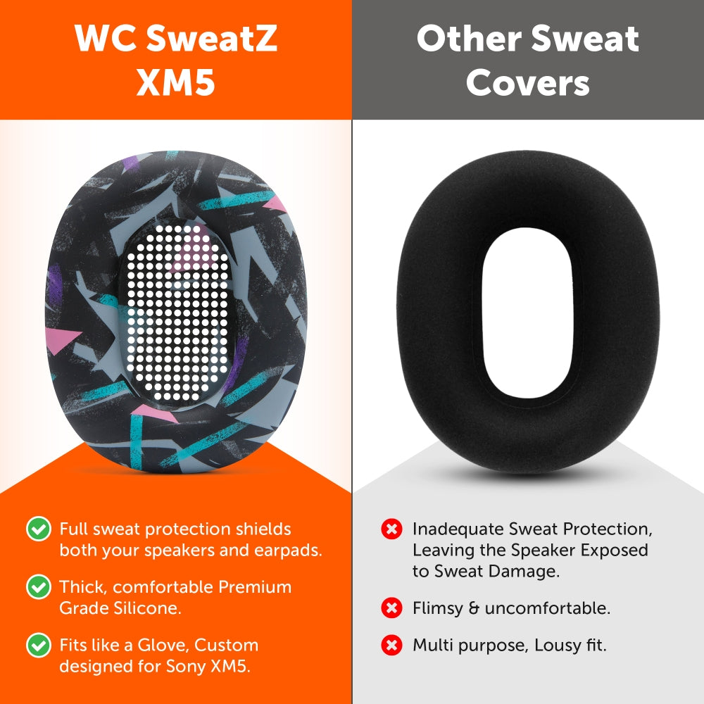 Sony XM5 SweatZ | 90s Black