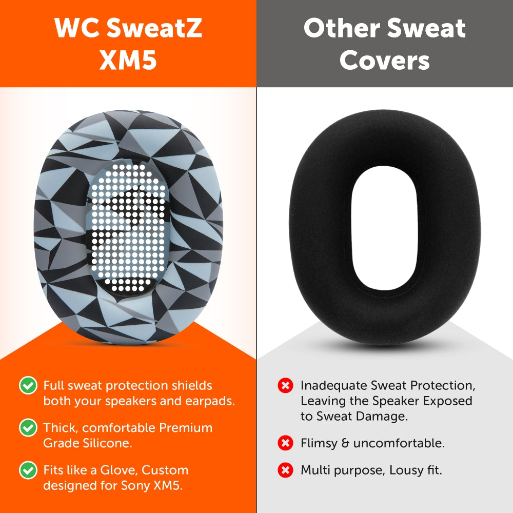 Sony XM5 SweatZ | Geo Grey