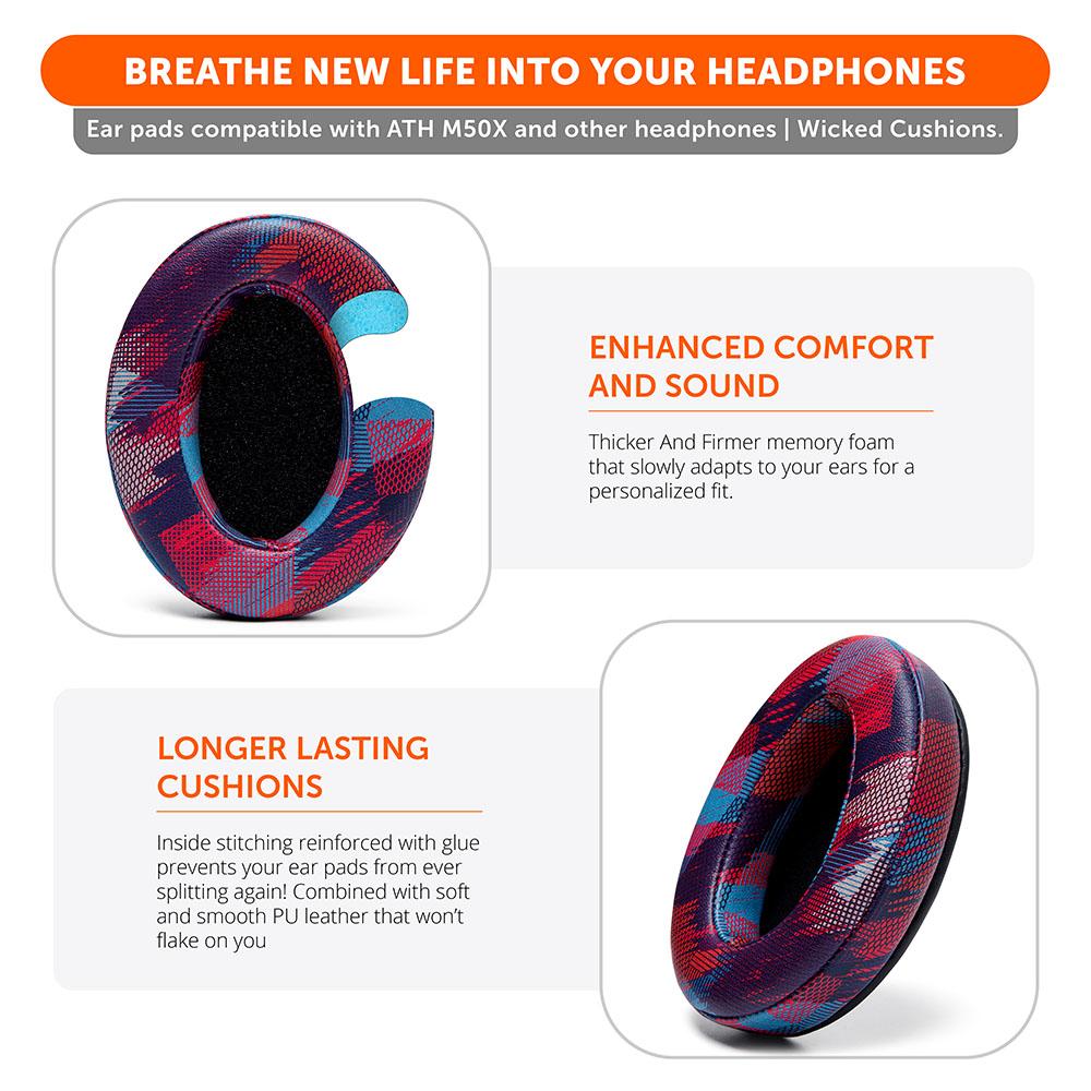 ATH M50X Earpads | Speed Racer