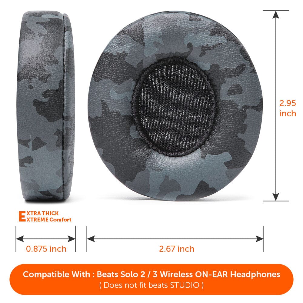 Beats Solo Earpads | Black Camo