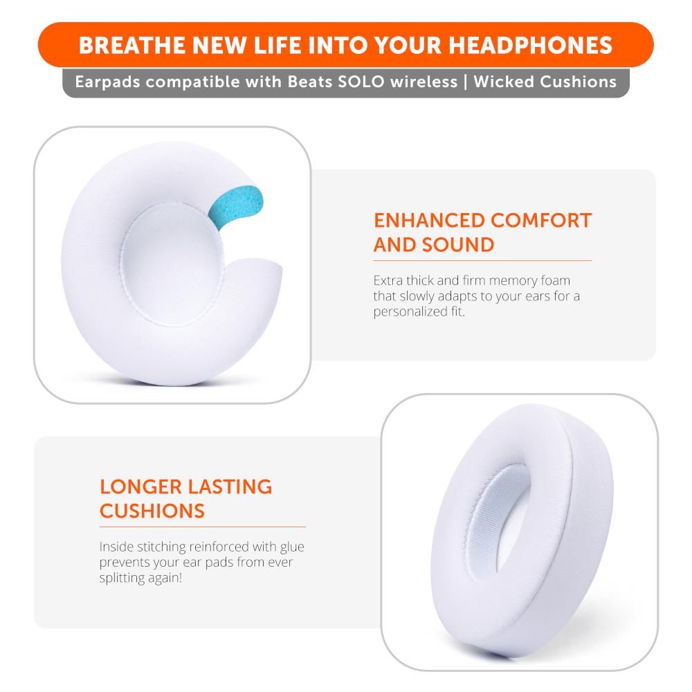 Beats Solo Earpads | White