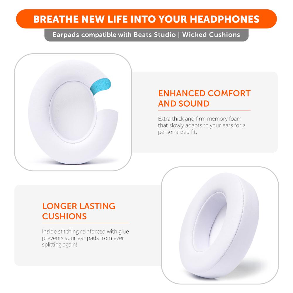 Beats Studio Earpads | White