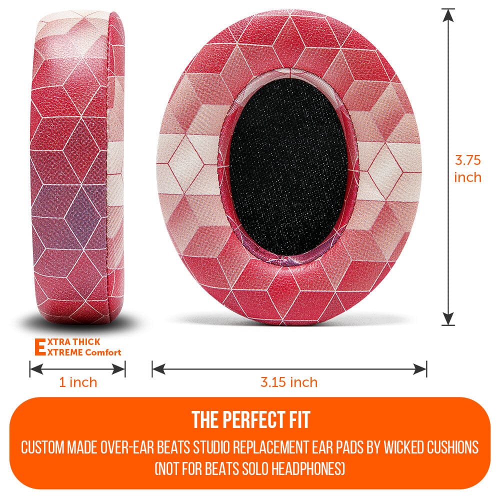 Beats Studio Earpads | Hex Red