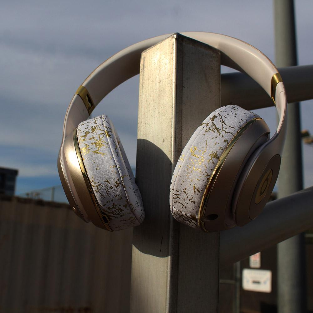 Beats Studio Earpads | Gold Marble