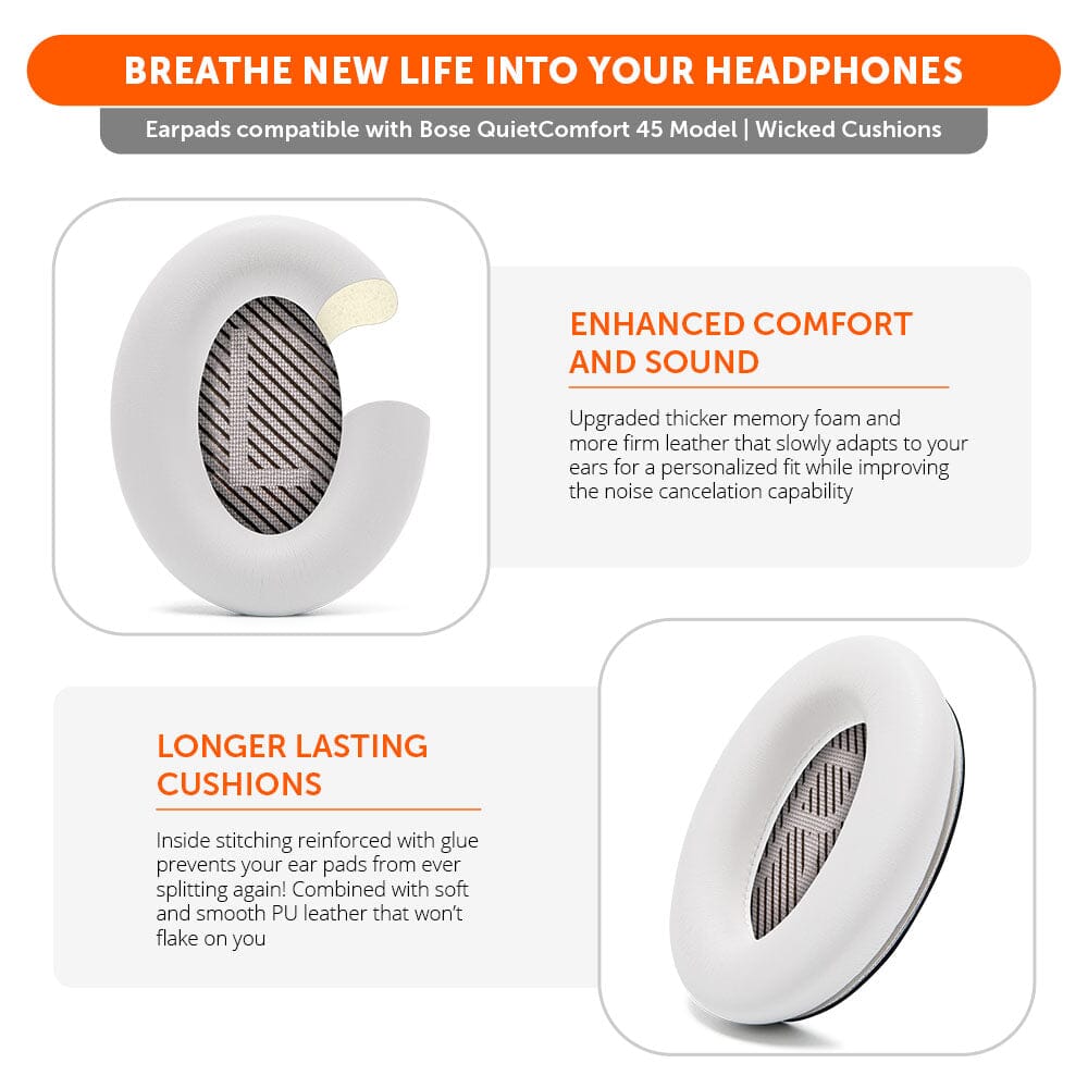 Bose QC45 | White Smoke
