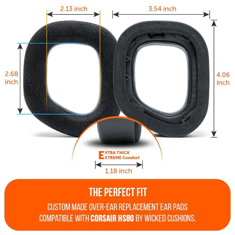 WC FreeZe Hybrid - Corsair HS80 | Black