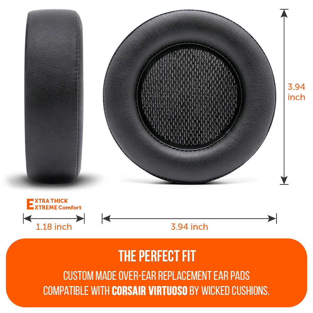 Corsair Virtuoso Leather | Black