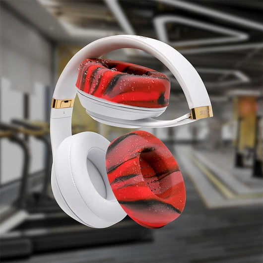 WC SweatZ Protective Headphone Earpad Cover | Lava