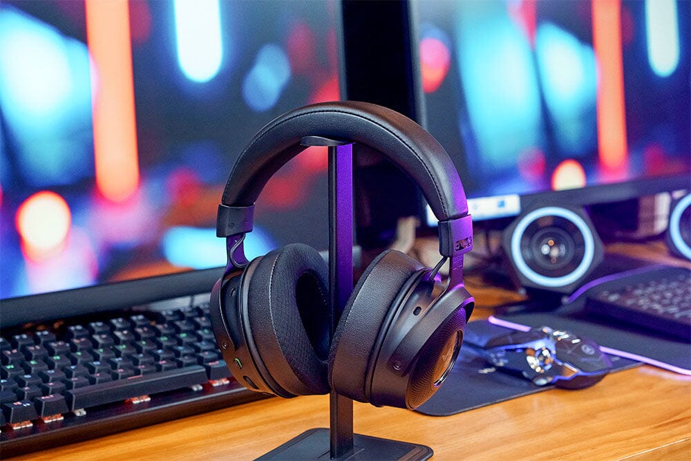 Coussinets De Rechange Pour Casque Razer - Compatible Kraken V4/V4X/Kitty V2 Pro/Barracuda - Noir