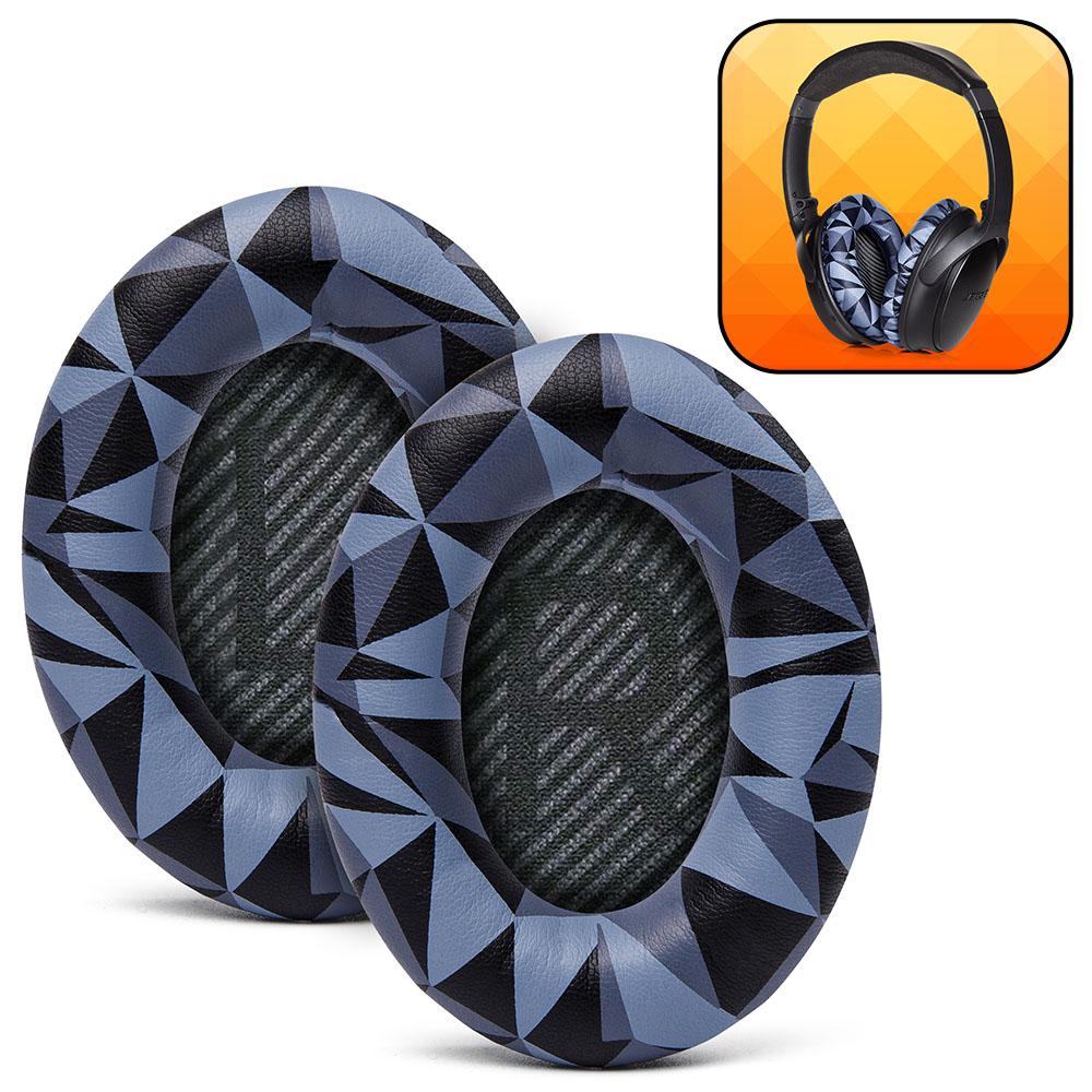 Replacement Ear Pads For Bose QC35 | Geo grey