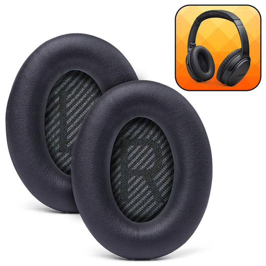 Replacement Ear Pads For Bose QC35 | Black