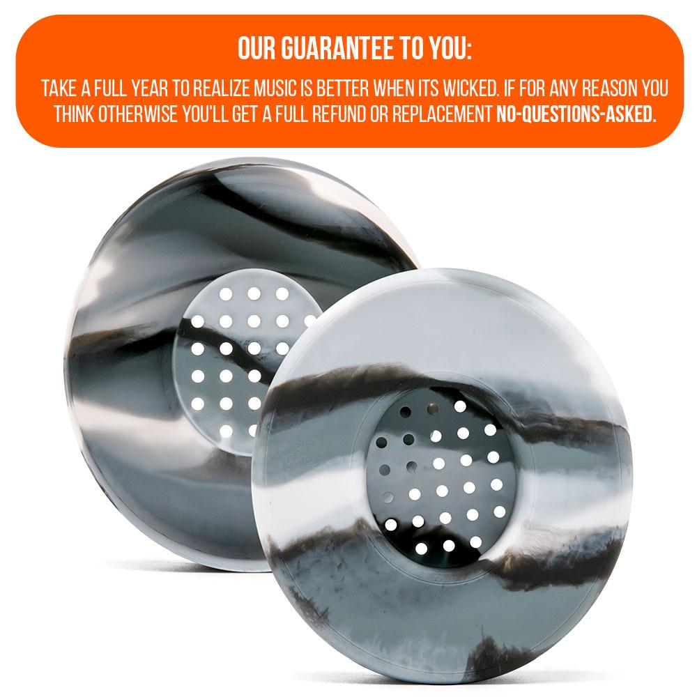 WC Solo SweatZ Protective Headphone Earpad Cover | Marble