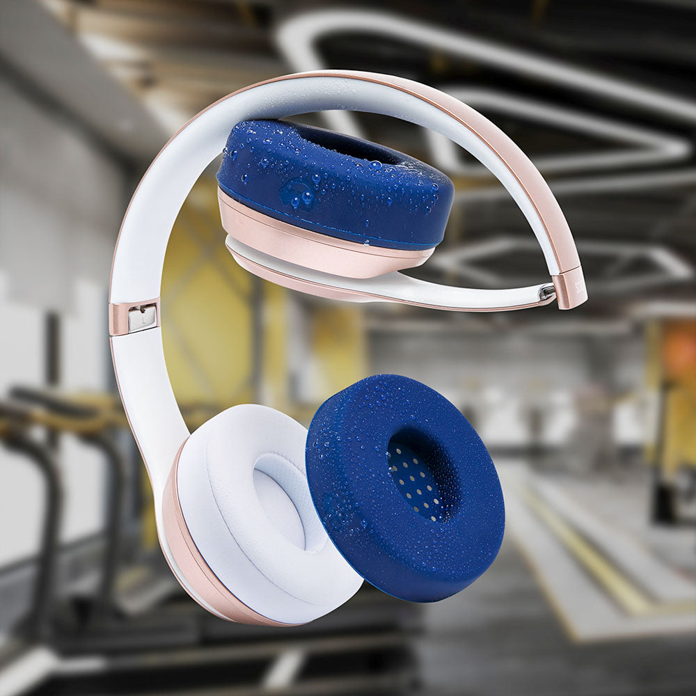WC Solo SweatZ Protective Headphone Earpad Cover | Navy Blue