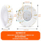 WC Solo SweatZ Protective Headphone Earpad Cover | Gold Marble