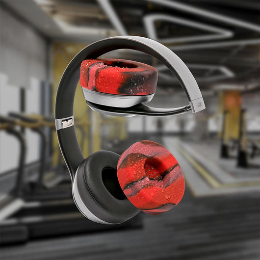 WC Solo SweatZ Protective Headphone Earpad Cover | Lava