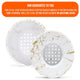 WC Solo SweatZ Protective Headphone Earpad Cover | Gold Marble