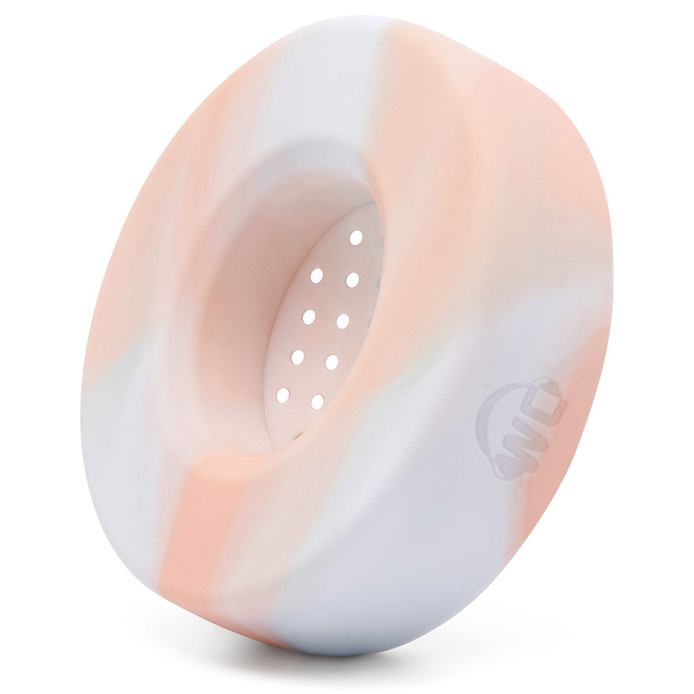 WC Solo SweatZ Protective Headphone Earpad Cover | Pink Marble