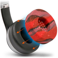 WC Solo SweatZ Protective Headphone Earpad Cover | Lava