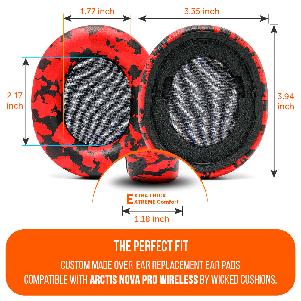 Arctis Nova Pro Wireless LH | Red Camo