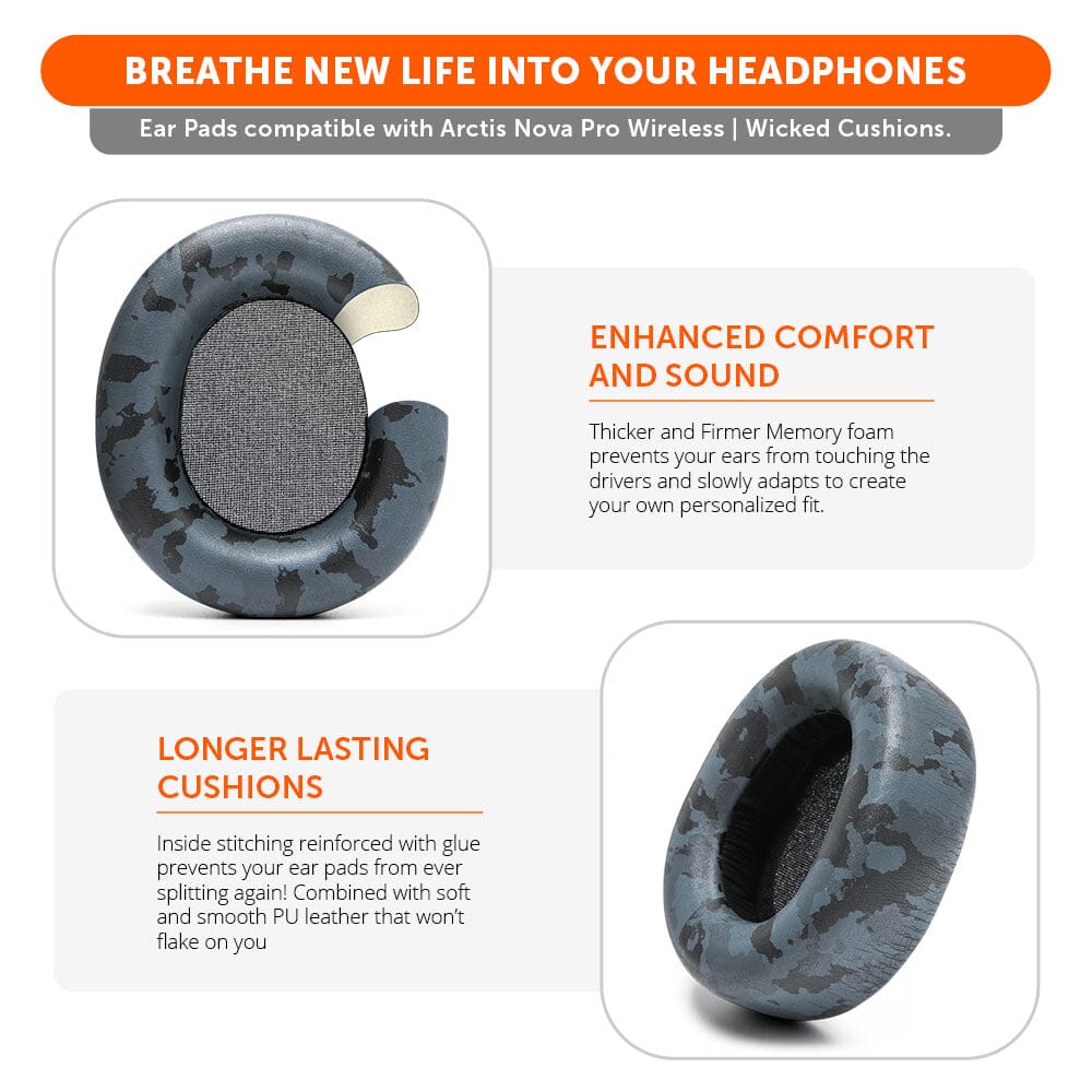 Arctis Nova Pro Wireless LH | Black Camo