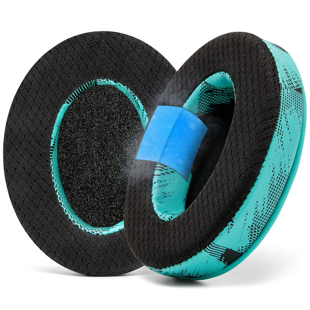 WC FreeZe Cooling Gel Ear Pads for ATH M50X | SpeedRacer Cyan