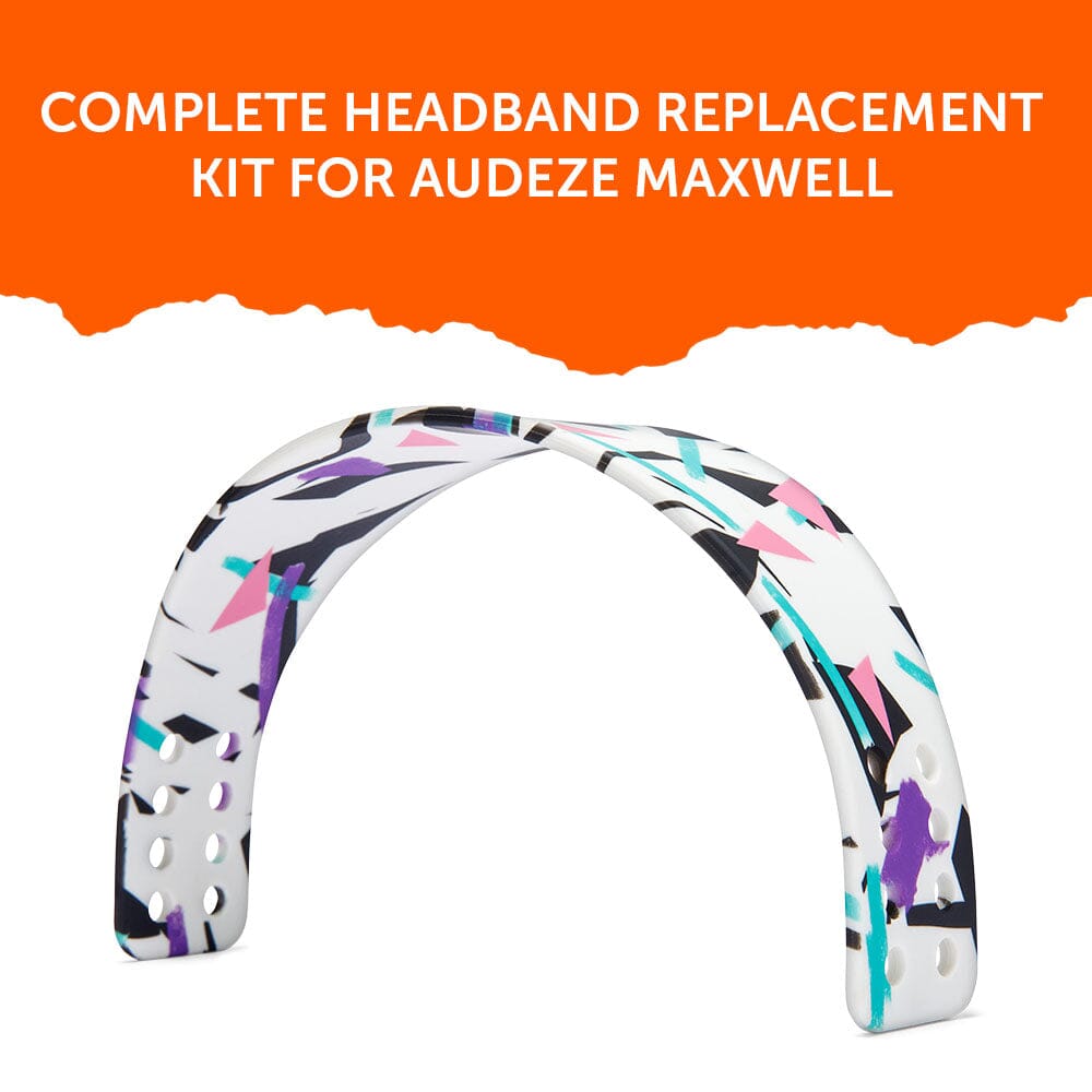 WC Silicone HeadbandZ for Audeze Maxwell | 90s White
