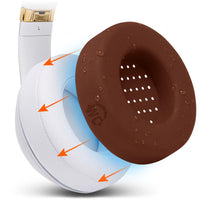 WC SweatZ Protective Headphone Earpad Cover | Brown