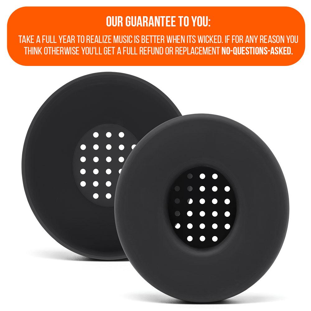 WC Solo SweatZ Protective Headphone Earpad Cover | Black