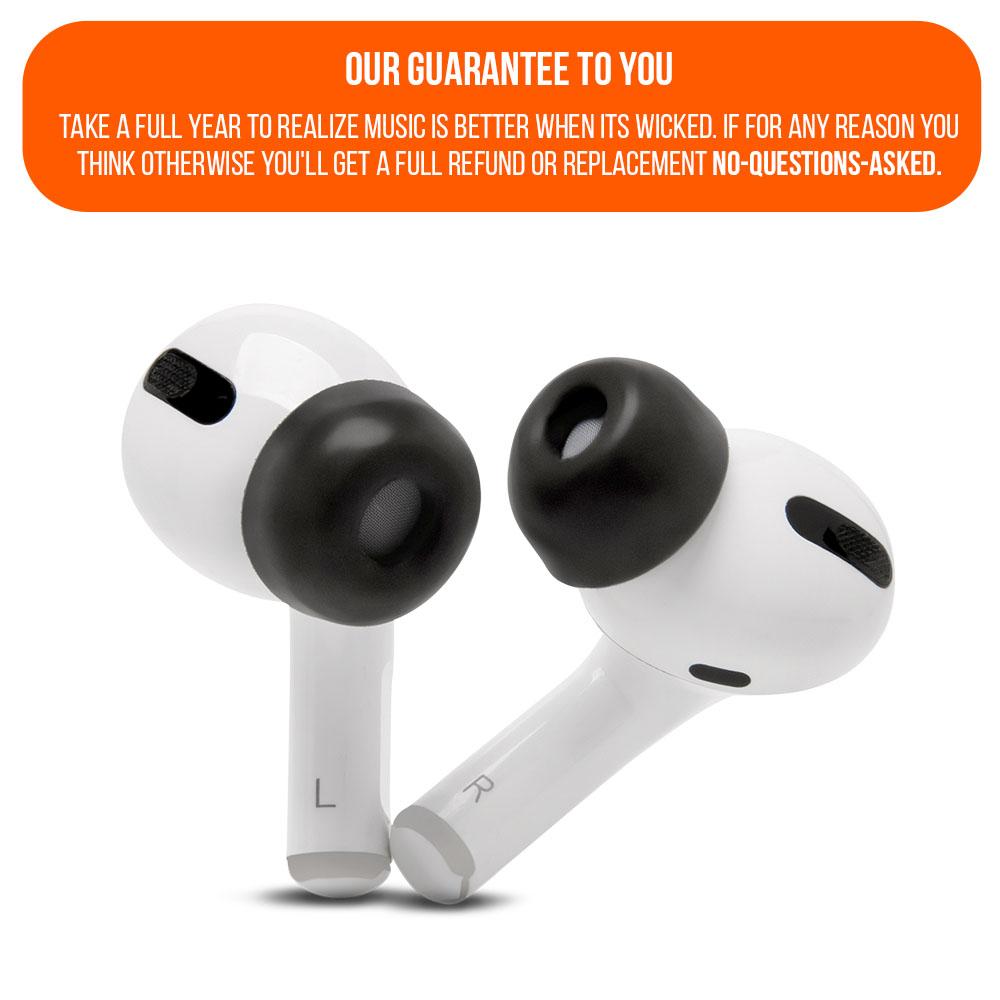WC TipZ Memory Foam Ear Tips for Airpods Pro - Main Image